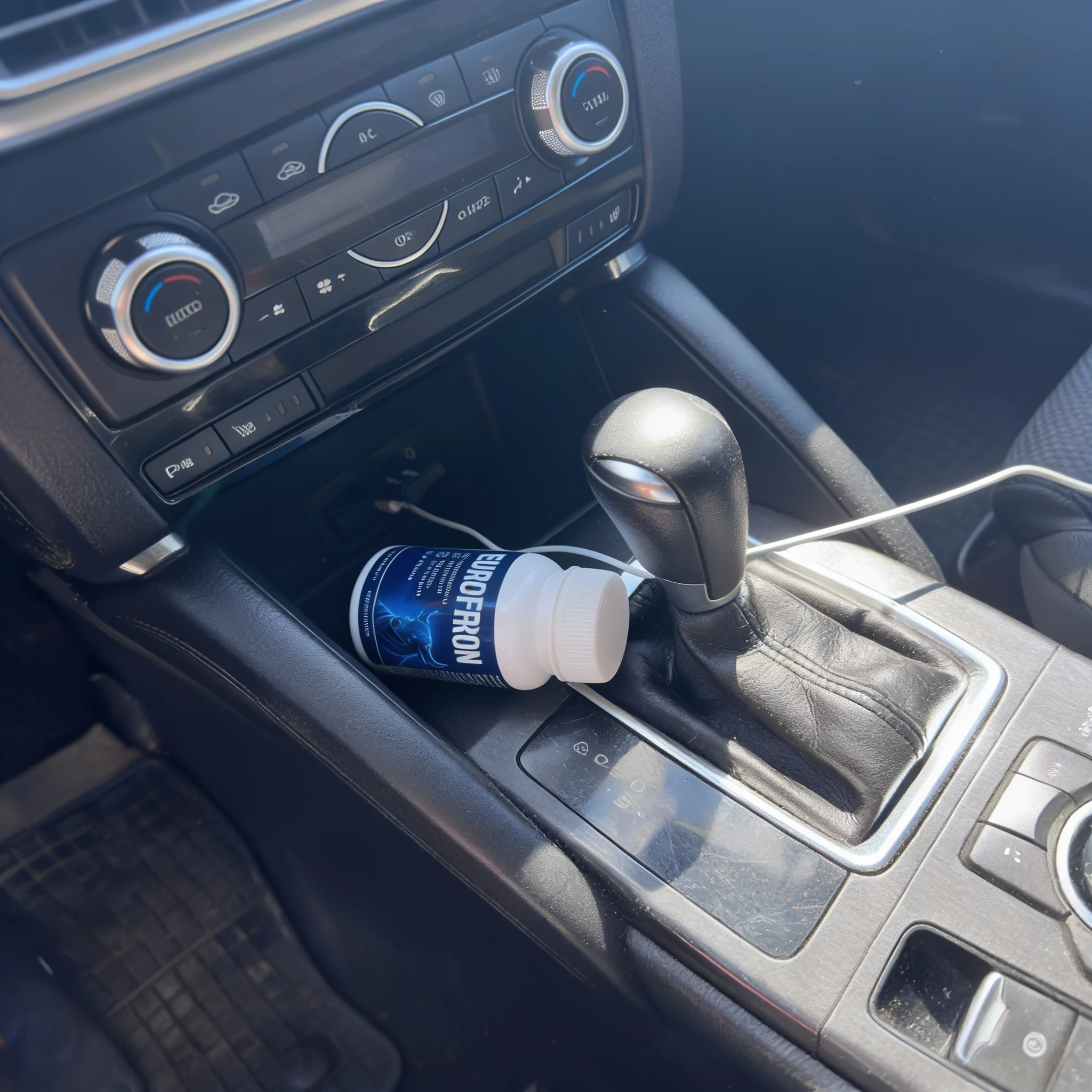 Uroferon en el coche de un comprador